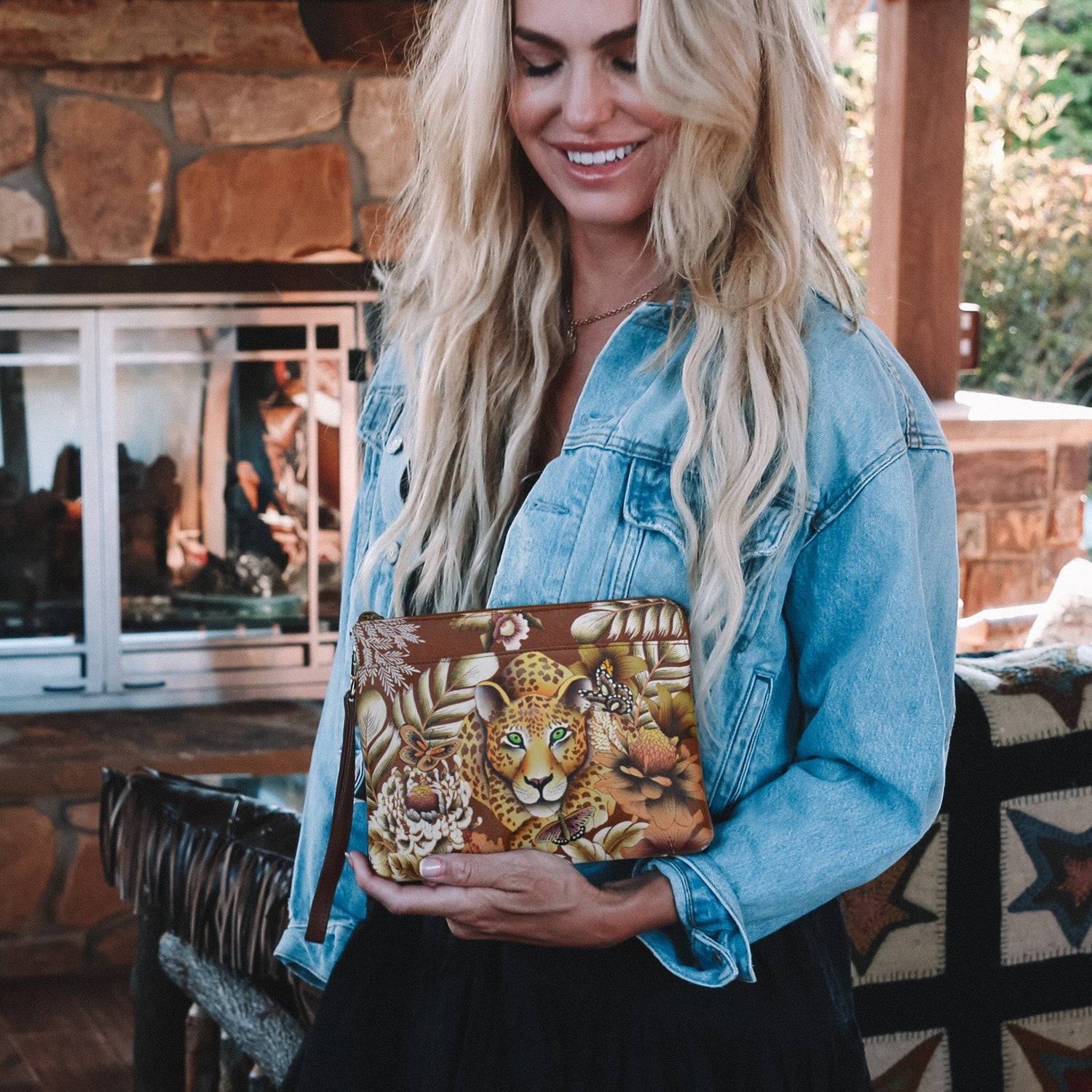 Three-in-One Clutch - 667| Anuschka Leather India