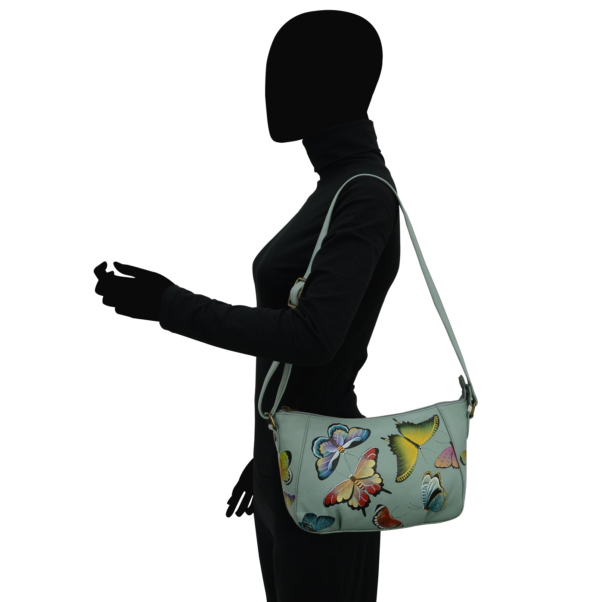 Everyday Shoulder Hobo - 670| Anuschka Leather India