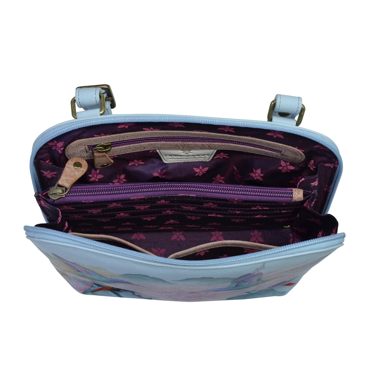 Zip Around Everyday Crossbody - 678| Anuschka Leather India