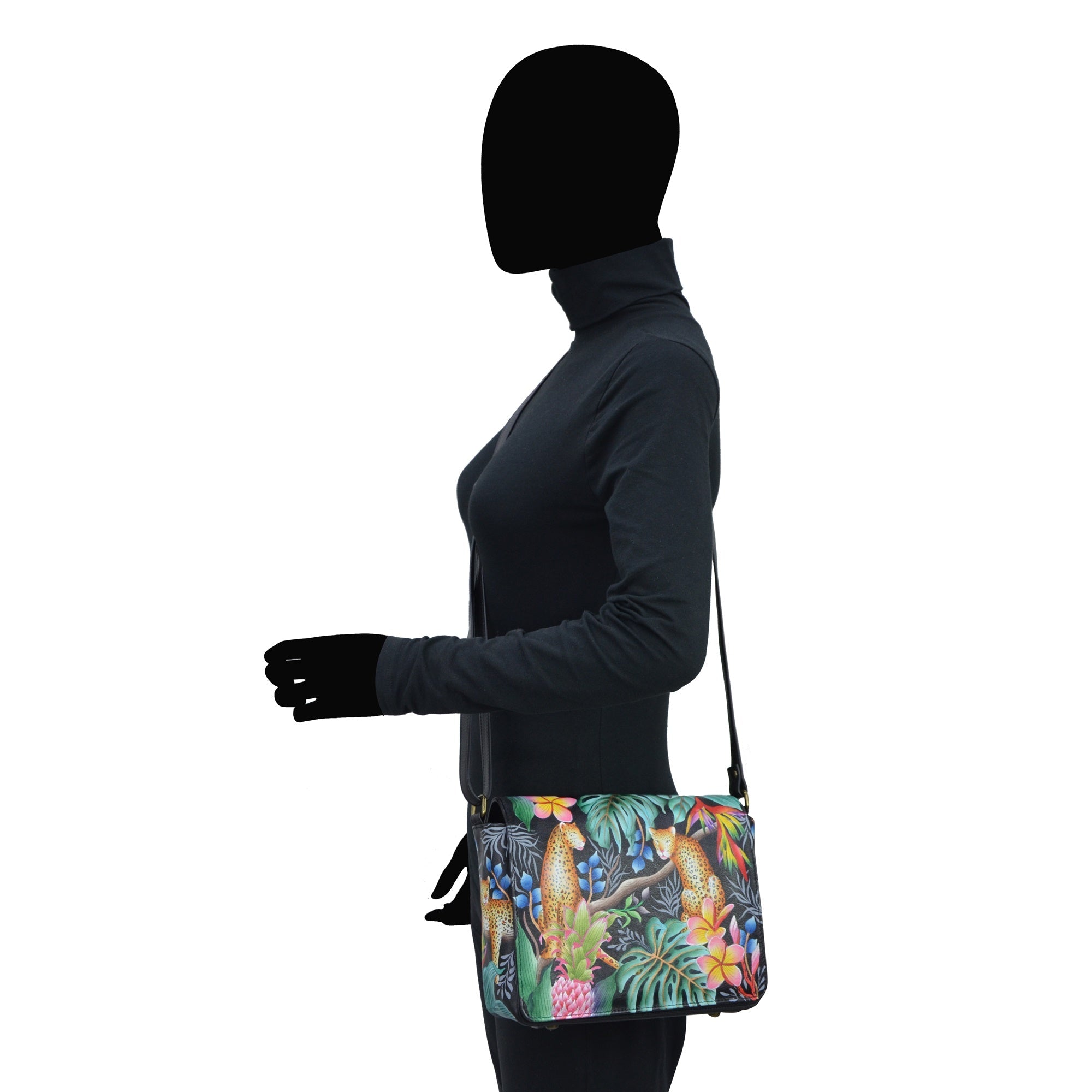 Flap Crossbody - 683| Anuschka Leather India