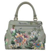 Multi Compartment Satchel - 690| Anuschka Leather India