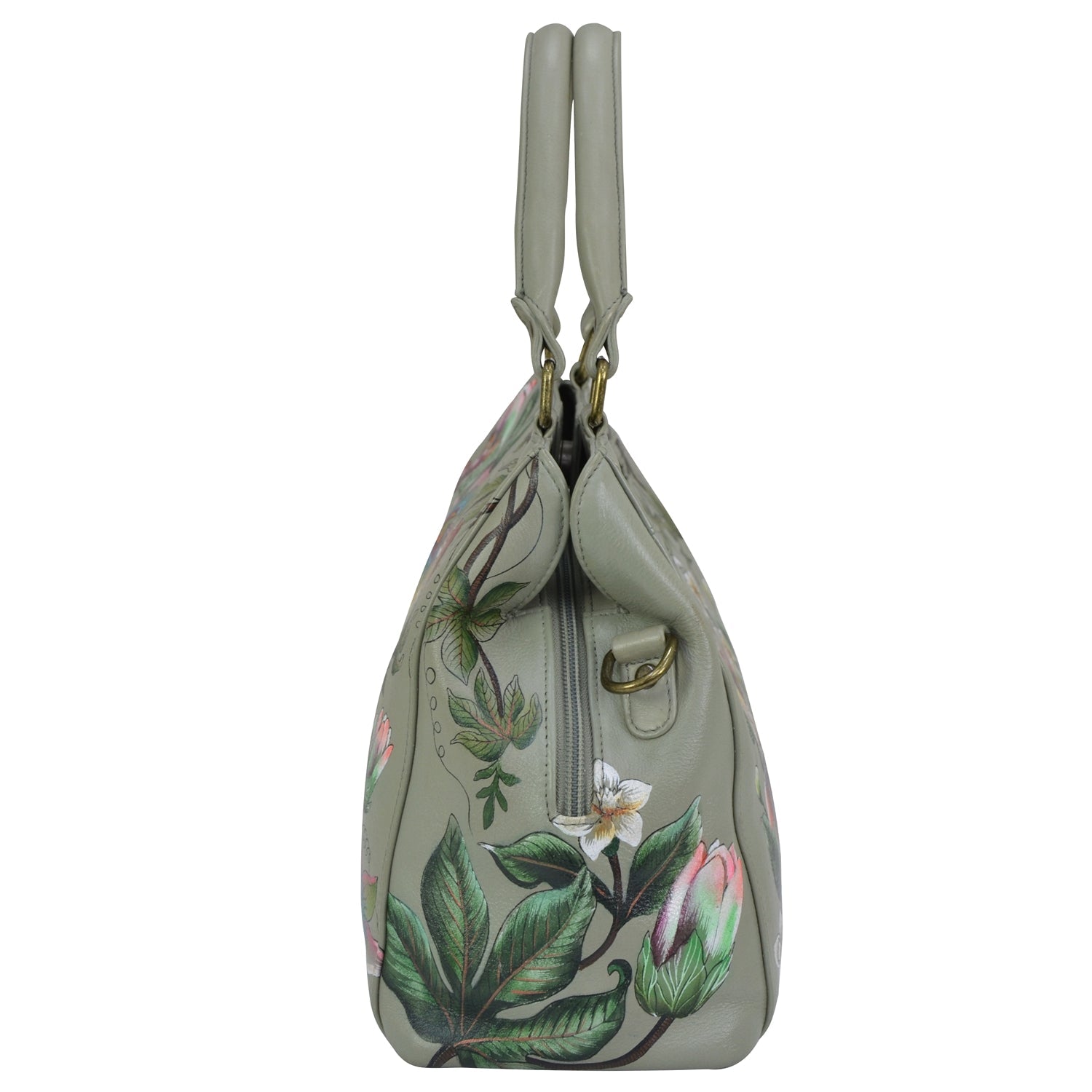 Multi Compartment Satchel - 690| Anuschka Leather India