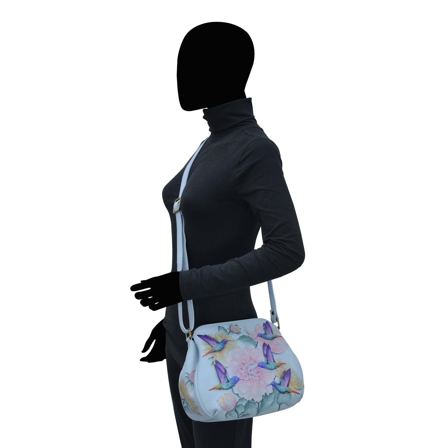 Multi Compartment Medium Bag - 691| Anuschka Leather India