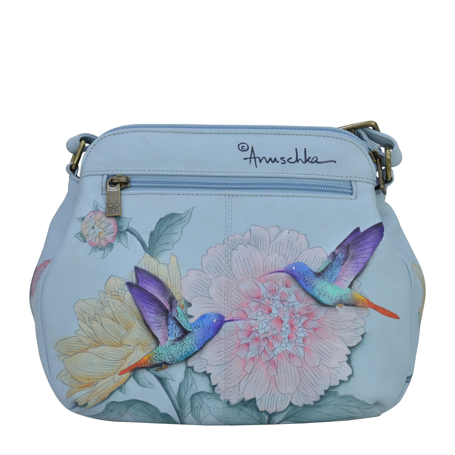 Multi Compartment Medium Bag - 691| Anuschka Leather India