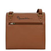 Butterflies Honey Flap Messenger Crossbody - 692