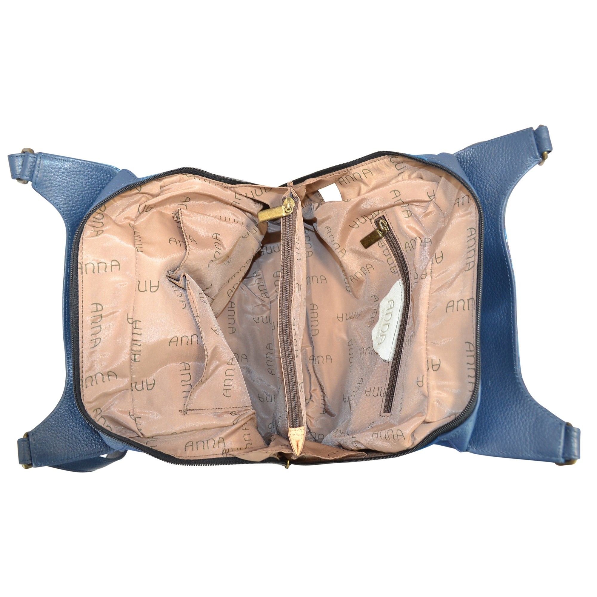 Triple Compartment Satchel - 7001| Anuschka Leather India