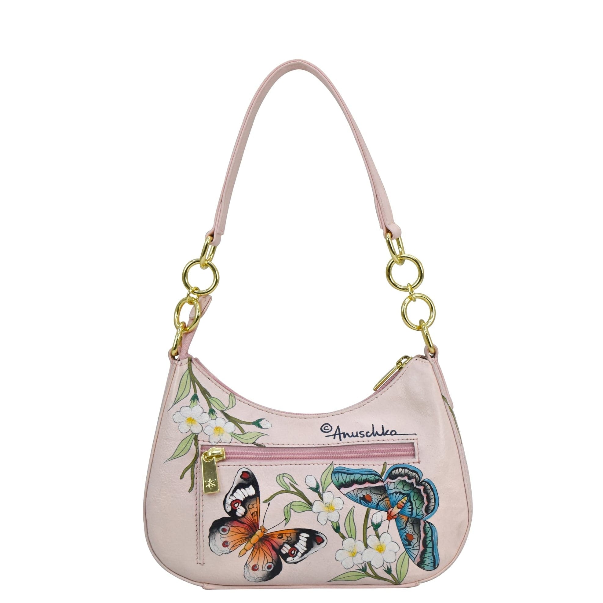 Butterfly Melody Small Convertible Hobo - 701