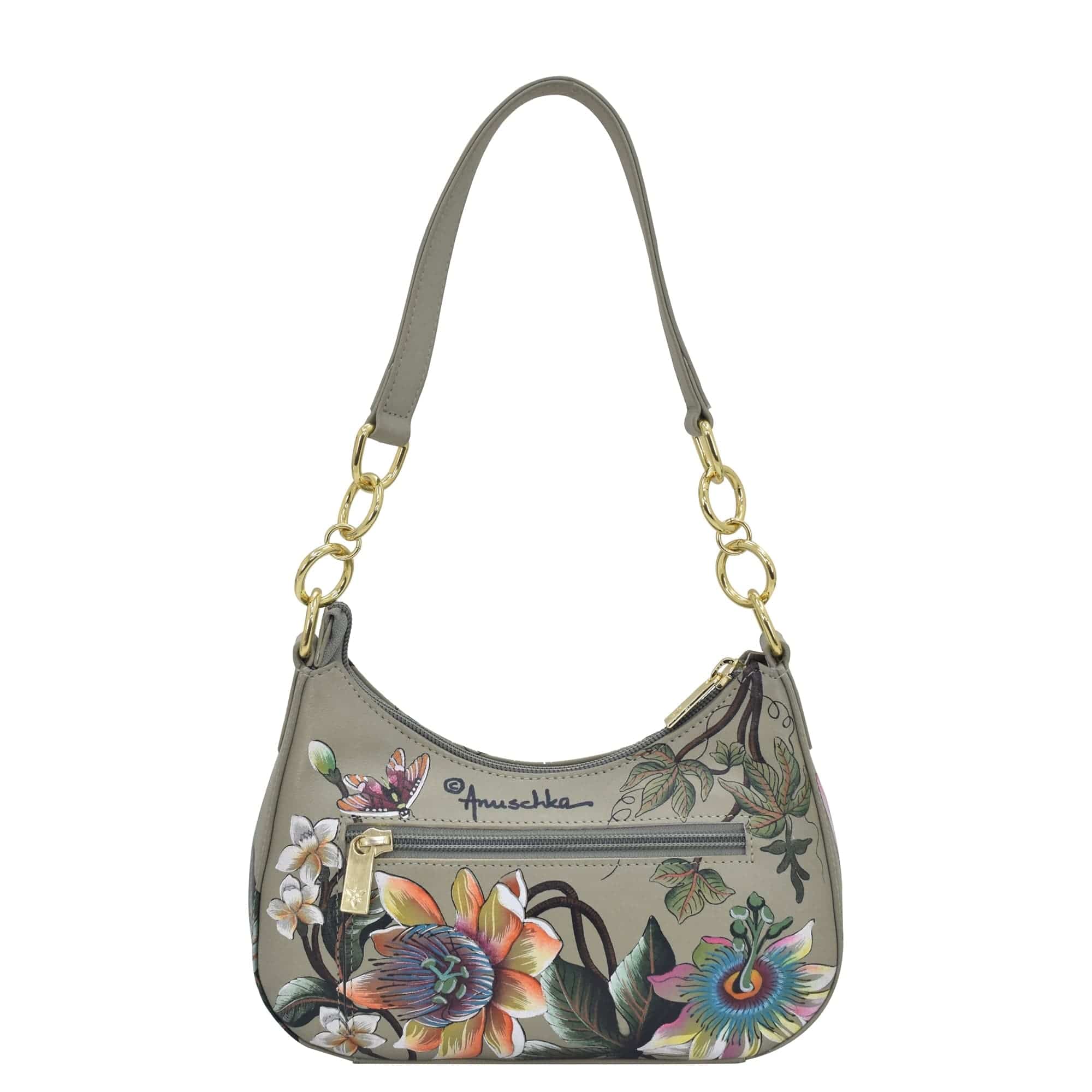 Floral Passion Small Convertible Hobo - 701