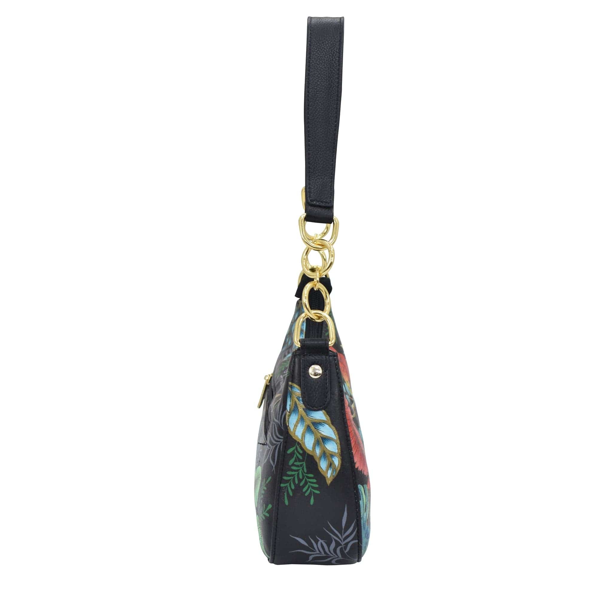 Rainforest Beauties Small Convertible Hobo - 701