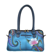 Multi Compartment Satchel - 8038| Anuschka Leather India