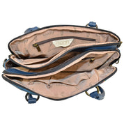 Multi Compartment Satchel - 8038| Anuschka Leather India