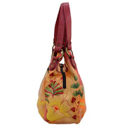 Large Ruched Hobo - 8078| Anuschka Leather India