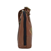 Small Multi Compartment Zip-Around Organizer - 8109| Anuschka Leather India