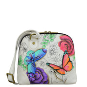 Floral Paradise Small Multi Compartment Zip-Around Organizer - 8109
