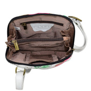 Small Multi Compartment Zip-Around Organizer - 8109| Anuschka Leather India
