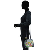 Small Multi Compartment Zip-Around Organizer - 8109| Anuschka Leather India