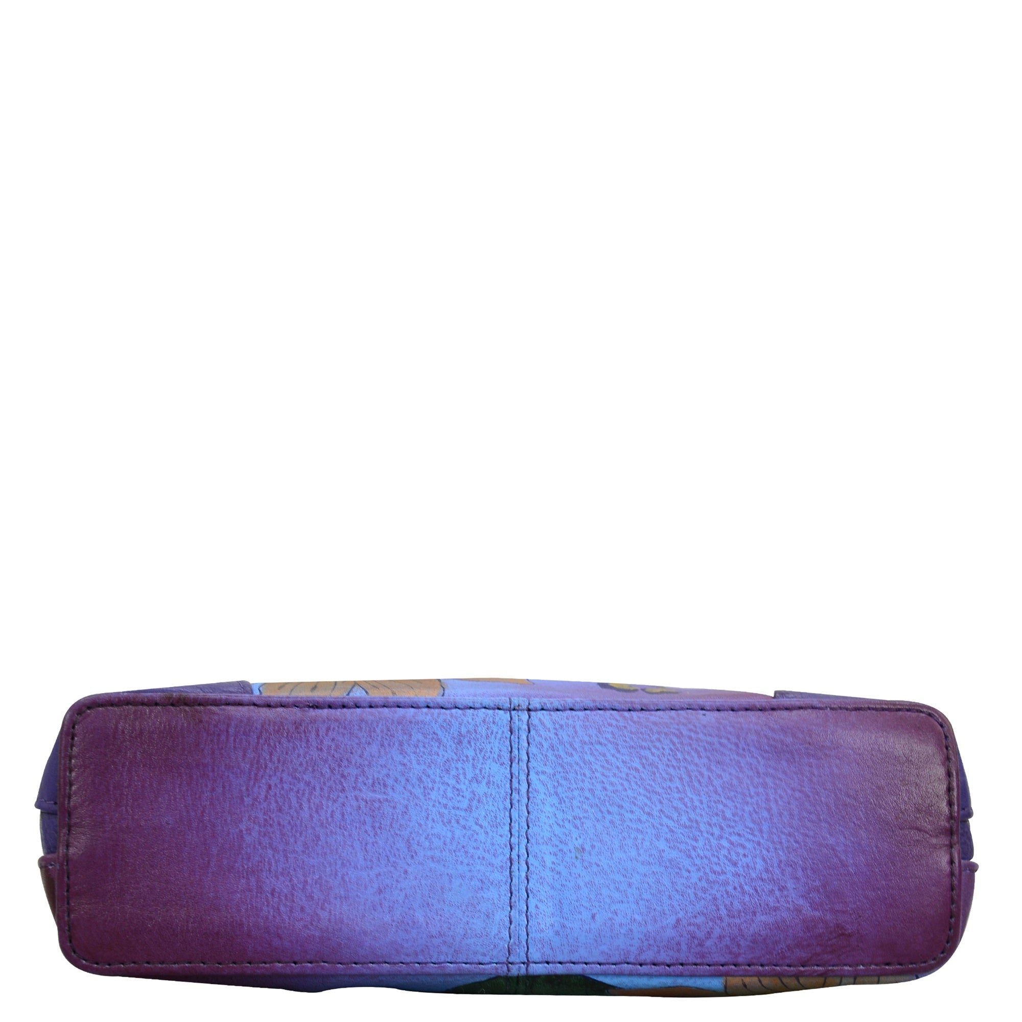 Small Multi Compartment Zip-Around Organizer - 8109| Anuschka Leather India