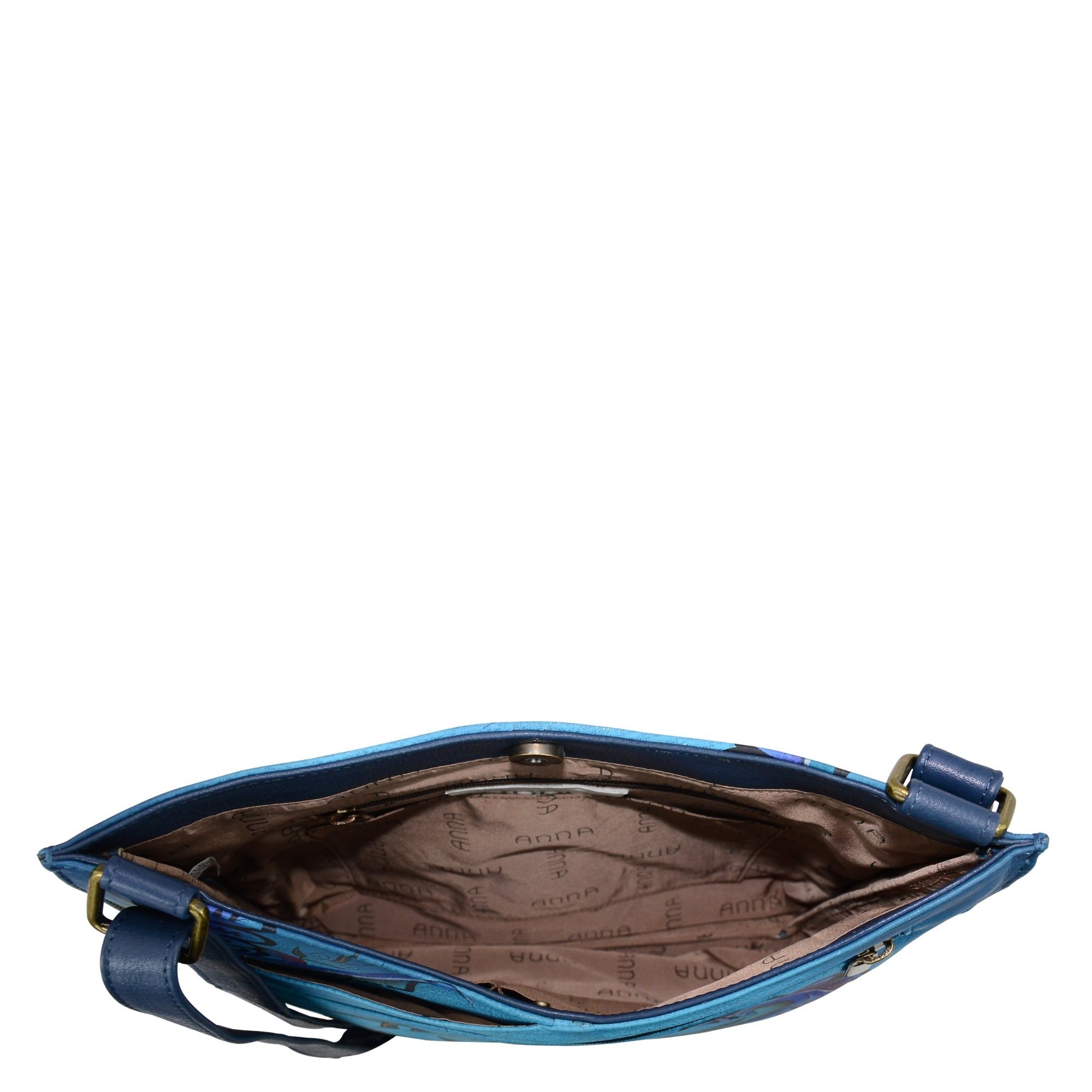 V Top Large Crossbody - 8312| Anuschka Leather India