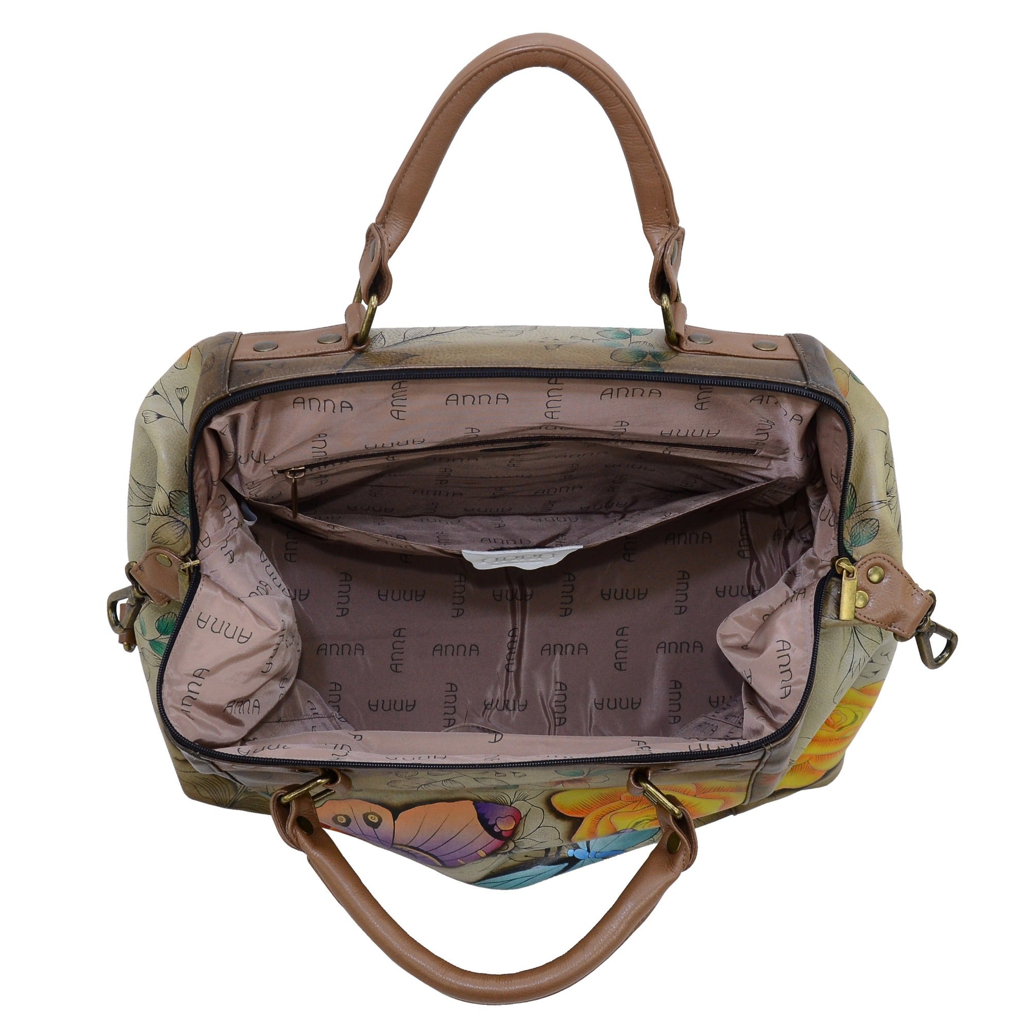 Large Travel Tote - 8323| Anuschka Leather India