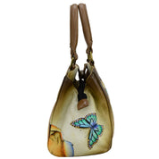 Small Multi compartment Satchel - 8325| Anuschka Leather India