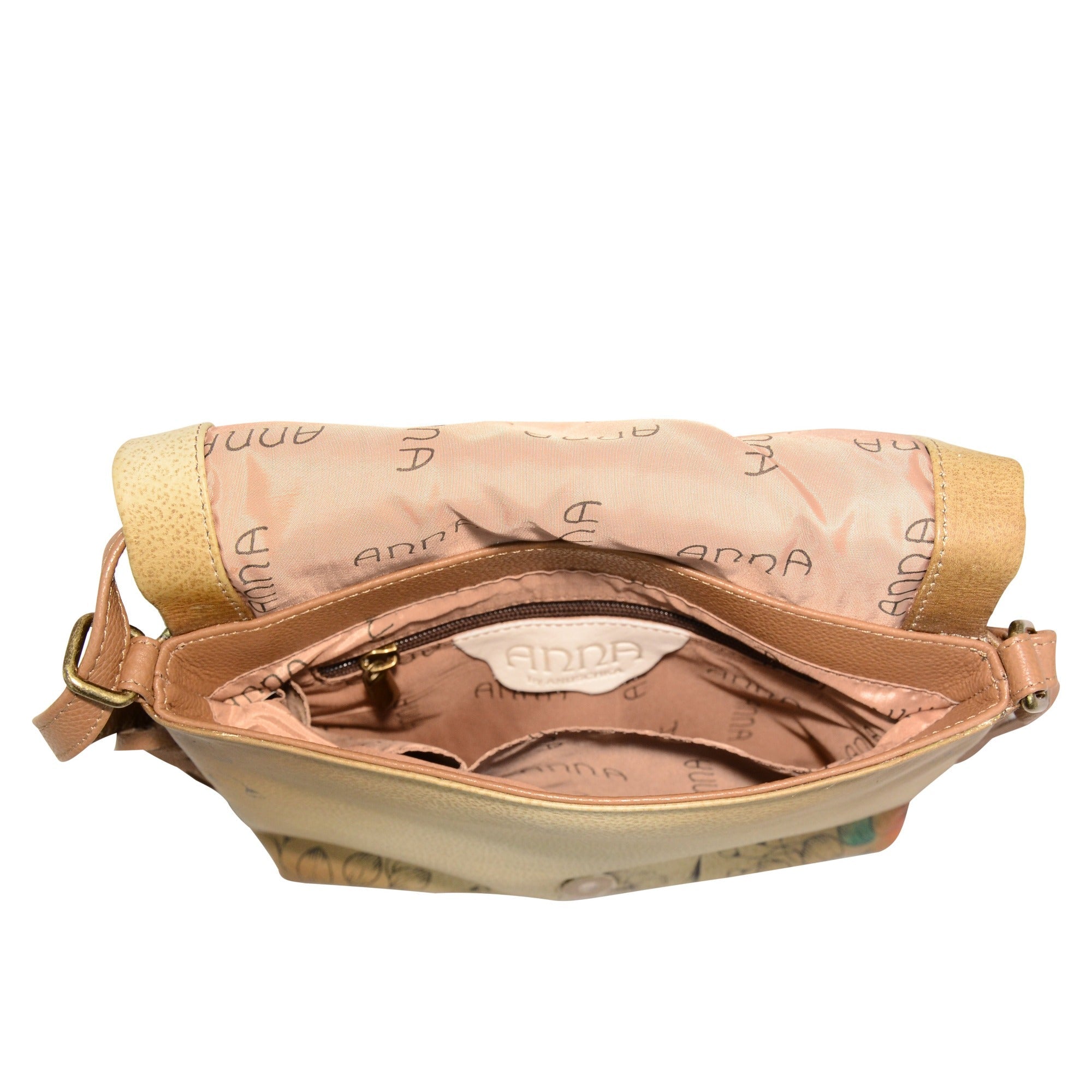 Fringed Flap Crossbody - 8335| Anuschka Leather India