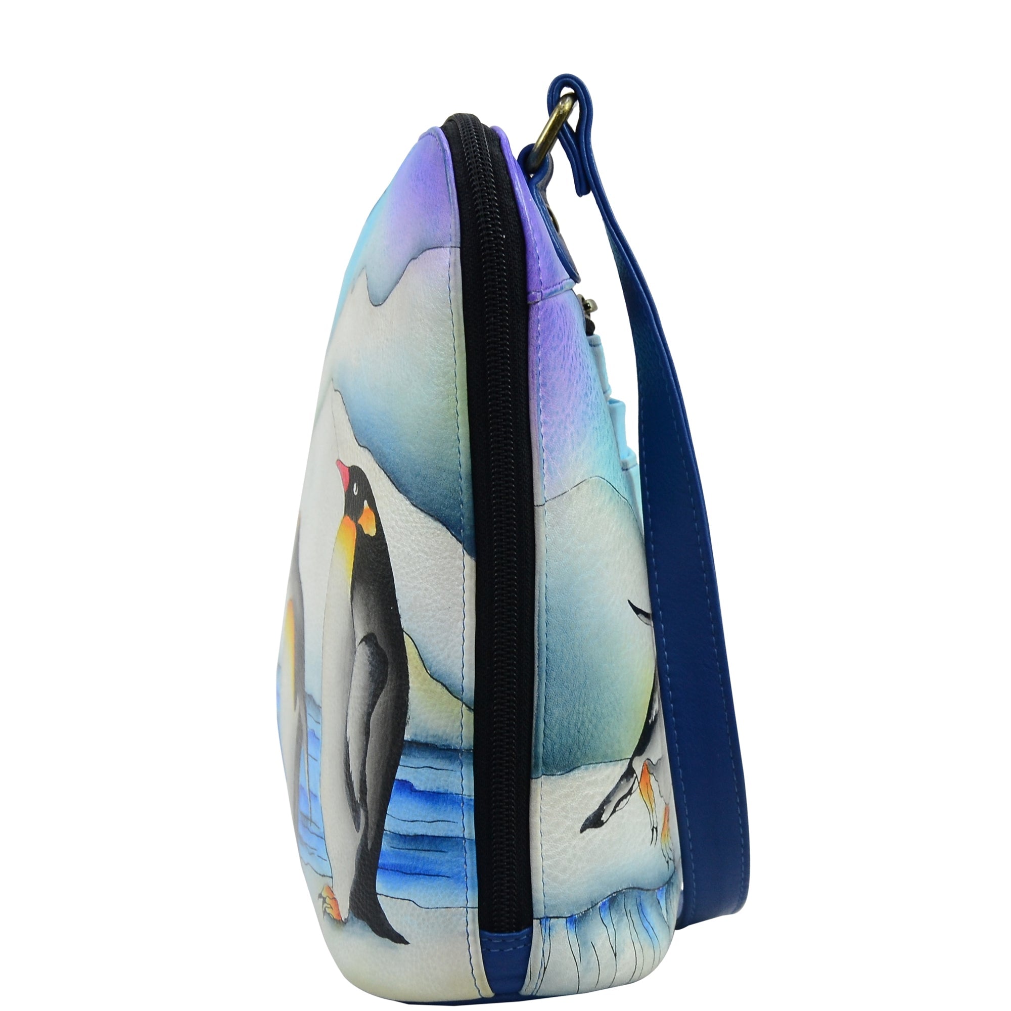 Two-Sided Zip Travel Organizer - 8338| Anuschka Leather India