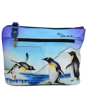 Two-Sided Zip Travel Organizer - 8338| Anuschka Leather India