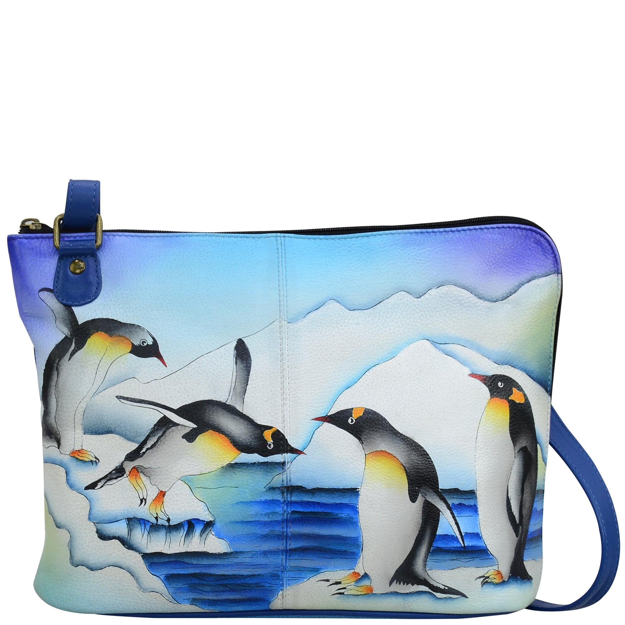 Two-Sided Zip Travel Organizer - 8338| Anuschka Leather India