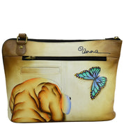 Two-Sided Zip Travel Organizer - 8338| Anuschka Leather India
