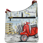 Assymetric Crossbody - 8354| Anuschka Leather India