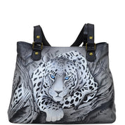 African Leopard Shoulder Satchel - 8397