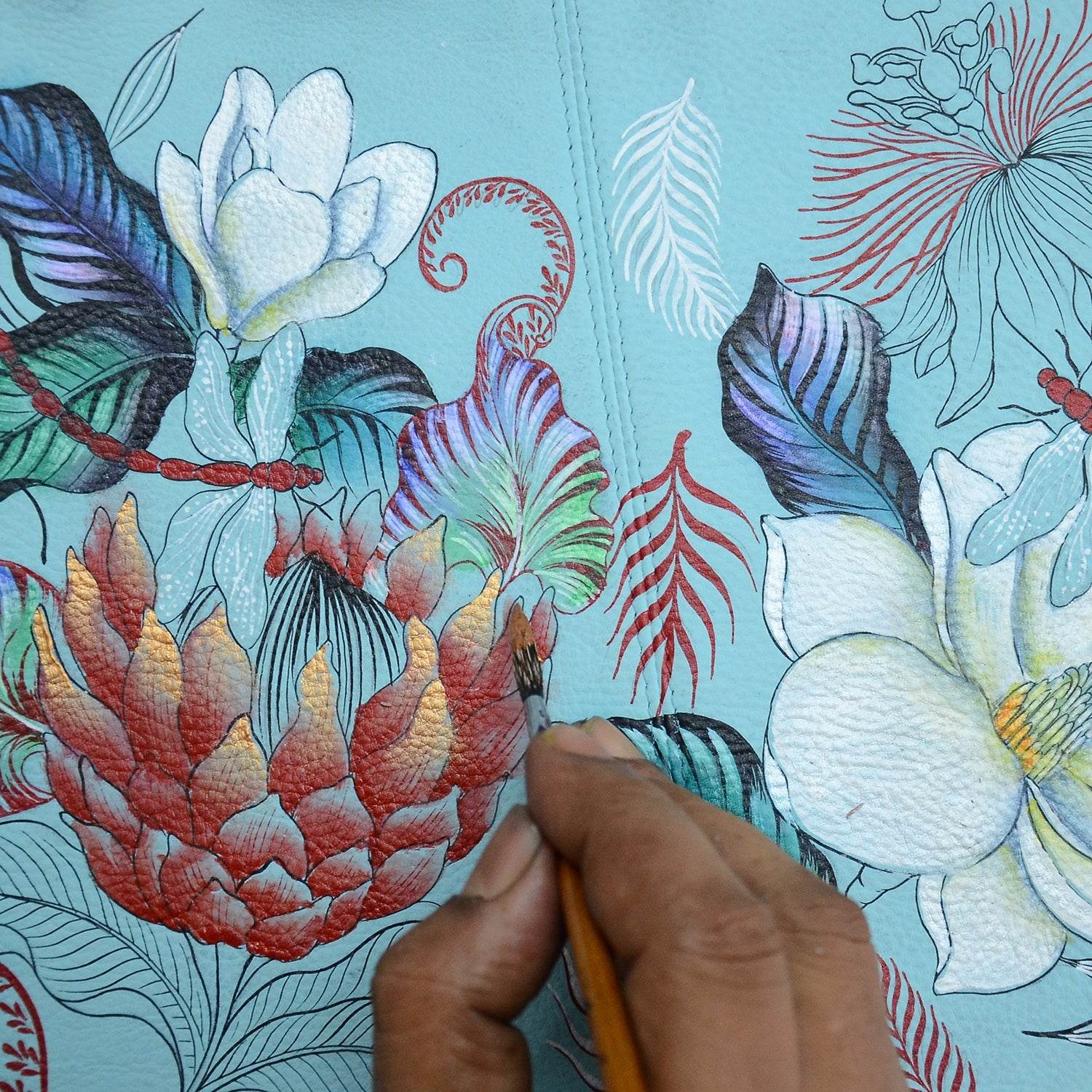 Accordion Flap Wallet - 1112 - Anuschka (IN)