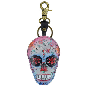 Painted Leather Bag Charm - K0018| Anuschka Leather India