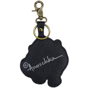 Painted Leather Bag Charm - K0023| Anuschka Leather India