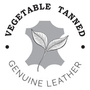 Logo for an Anuschka Organizer Wallet Crossbody - 1149 featuring a leaf emblem and RFID protection.